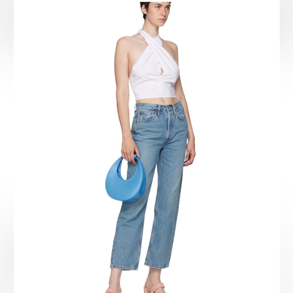 ☑️STAUD White Kai Camisole Sz 2 - Picture 3 of 12